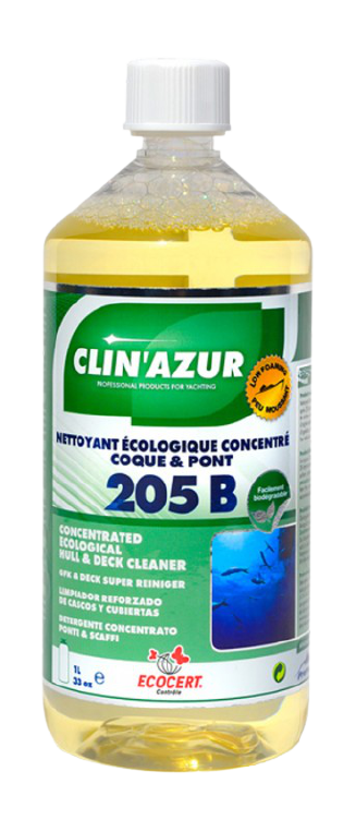 Clin Azur-Clin Azur 205 Hull and Deck Ecological Cleaner